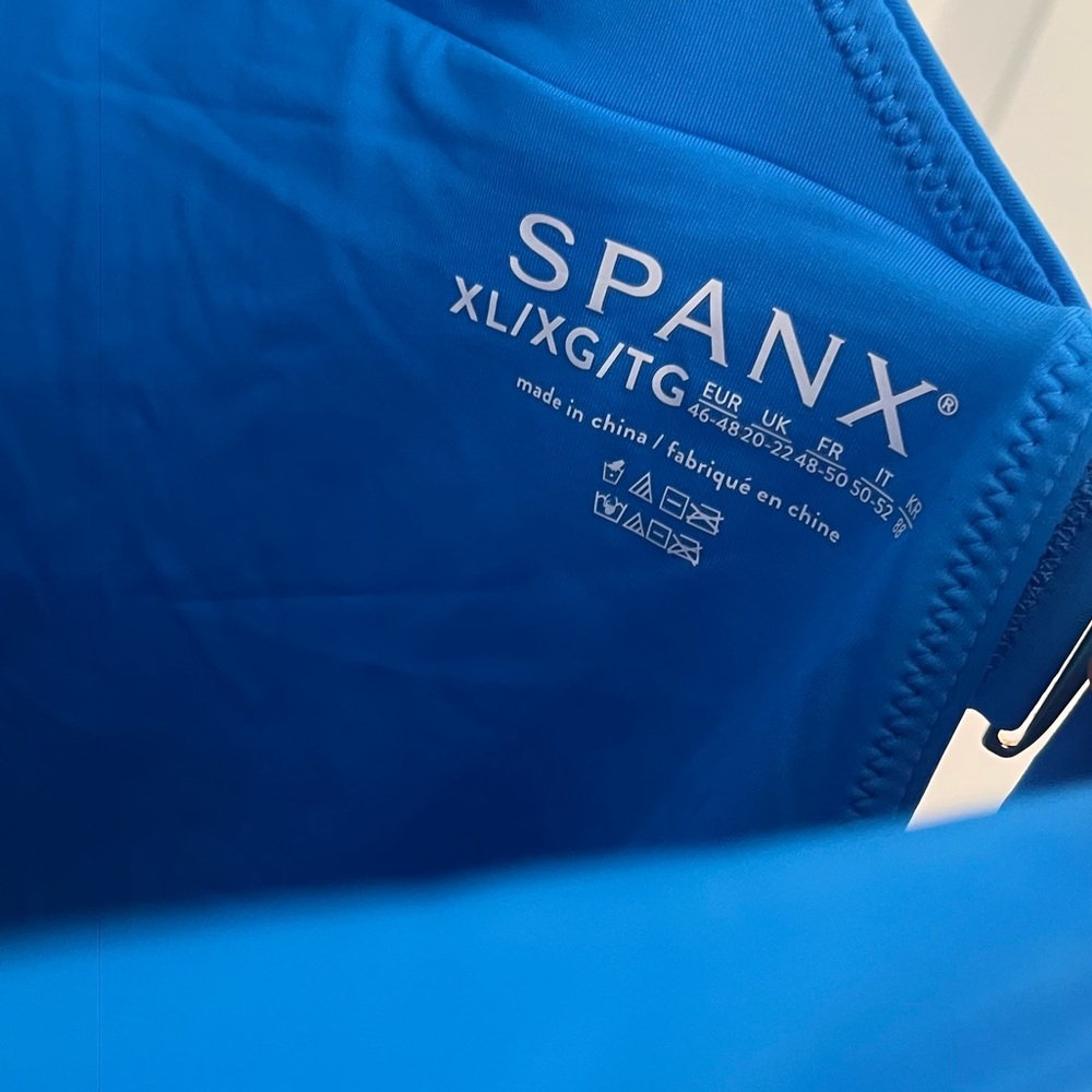 SPANX Blue Women's One Piece Swimsuit - Picture 5 of 9